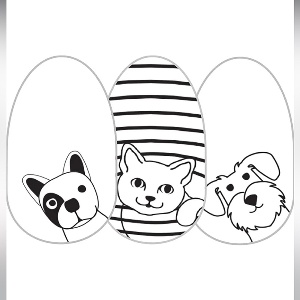 ⭐️ 5/$25 Color Street nail strips - Friends Furever